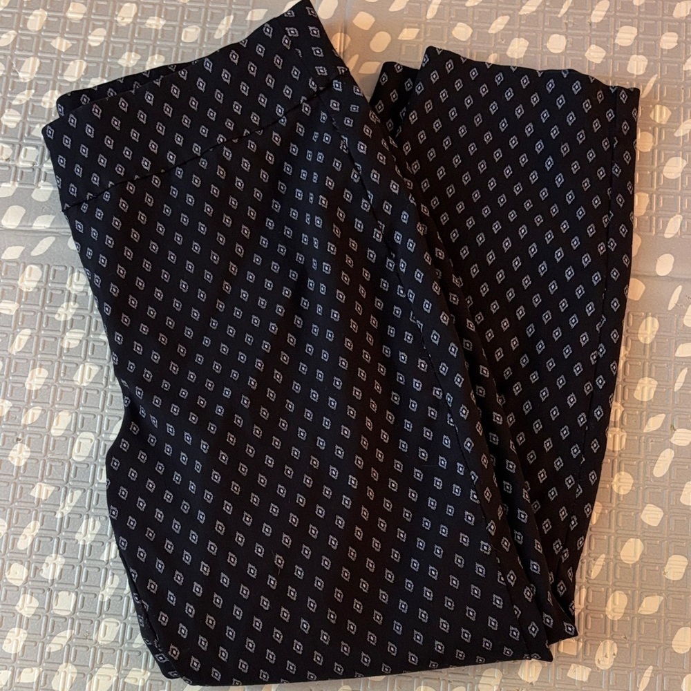 Patterned Dress Pants